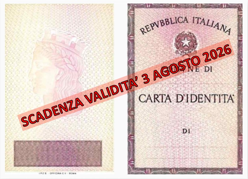 NEWS CARTE IDENTITA'
